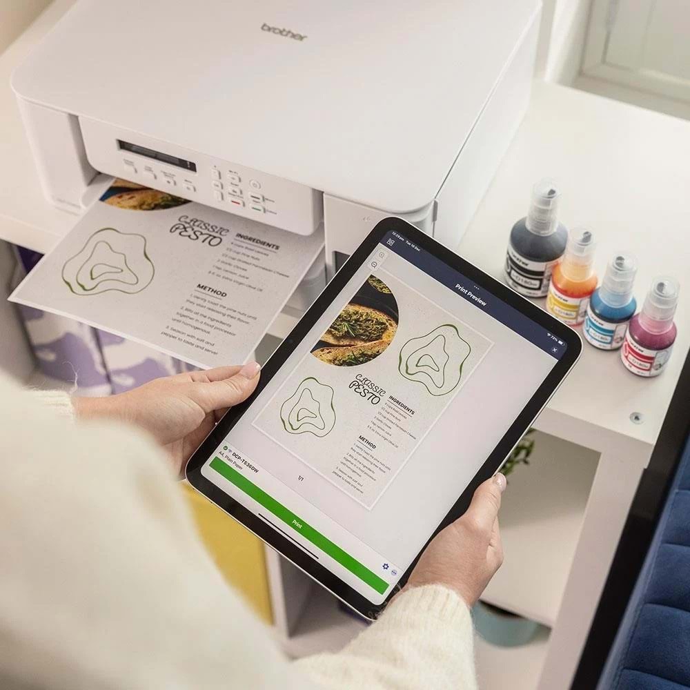 Brother DCP-T536DW Fotokopi, Tarayıcı, Mürekkep Tanklı Yazıcı Wi-Fi