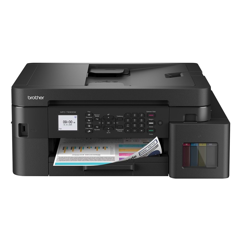 Brother MFC-T930DW Fotokopi, Tarayıcı, Faks,wi-Fi, Mürekkep Tanklı Yazıcı