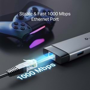 TP-Link UH9120C USB Type-C 9'u 1 arada Hub
