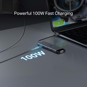 TP-Link UH9120C USB Type-C 9'u 1 arada Hub