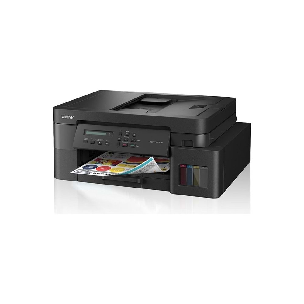 Brother DCP-T830DW Fotokopi, Tarayıcı, Renkli Mürekkep Tanklı Yazıcı Wi-Fi