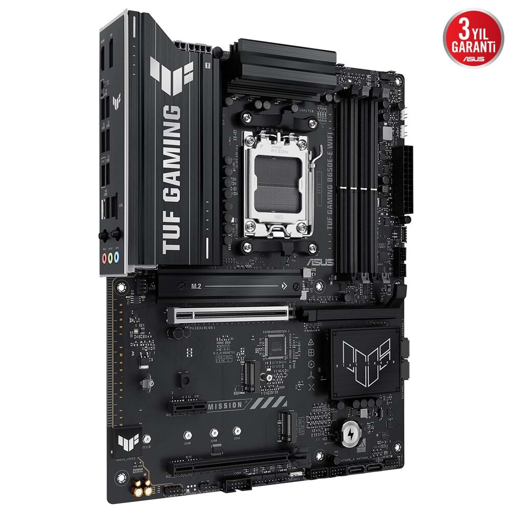 Asus Tuf Gamıng B650e-e Wıfı Amd B650 Am5 Ddr5 8000 Dp Hdmı 3x M2 Anakart