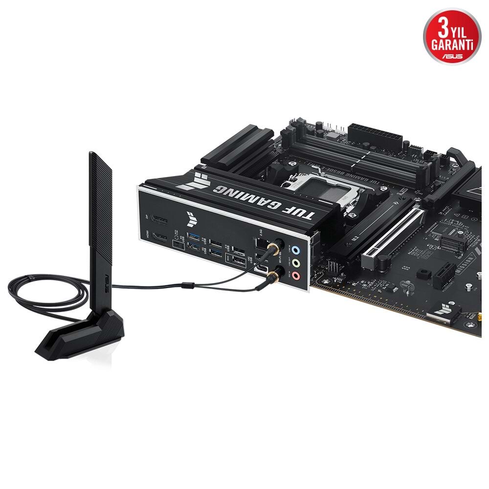 Asus Tuf Gamıng B650e-e Wıfı Amd B650 Am5 Ddr5 8000 Dp Hdmı 3x M2 Anakart