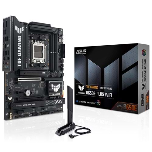 Asus TUF GAMING B650E-PLUS Wi-Fi 6E DDR5 HDMI DP PCIE 5.0 Am5 Atx Anakart
