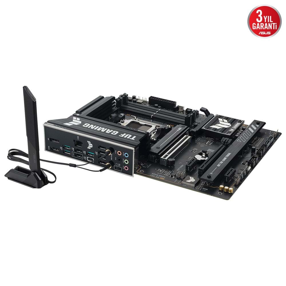 Asus Tuf Gamıng B650e-plus Wıfı6e Ddr5 Hdmı-dp Pcıe 5.0 Am5 Atx Anakart