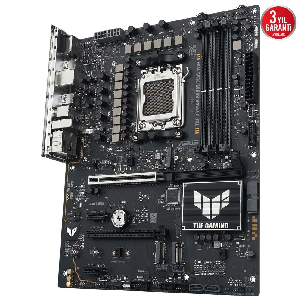 Asus Tuf Gamıng B650e-plus Wıfı6e Ddr5 Hdmı-dp Pcıe 5.0 Am5 Atx Anakart
