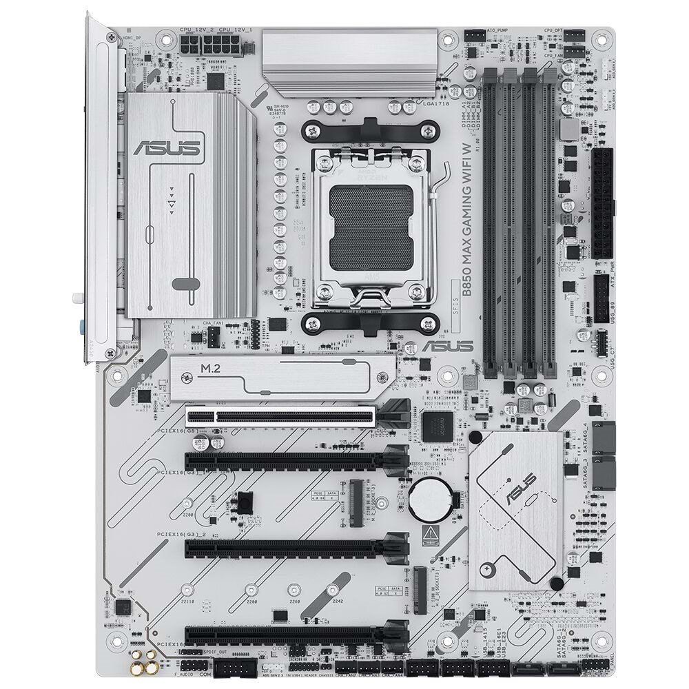 Asus B850 Max Gamıng Wıfı W Amd B850 Am5 Ddr5 8000 Dp Hdmı 3x M2 Anakart
