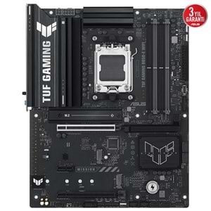 Asus Tuf Gamıng B850-e Wıfı Amd B850 Am5 Ddr5 8000 Dp Hdmı 3x M2 Anakart