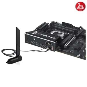 Asus Tuf Gamıng B850-e Wıfı Amd B850 Am5 Ddr5 8000 Dp Hdmı 3x M2 Anakart
