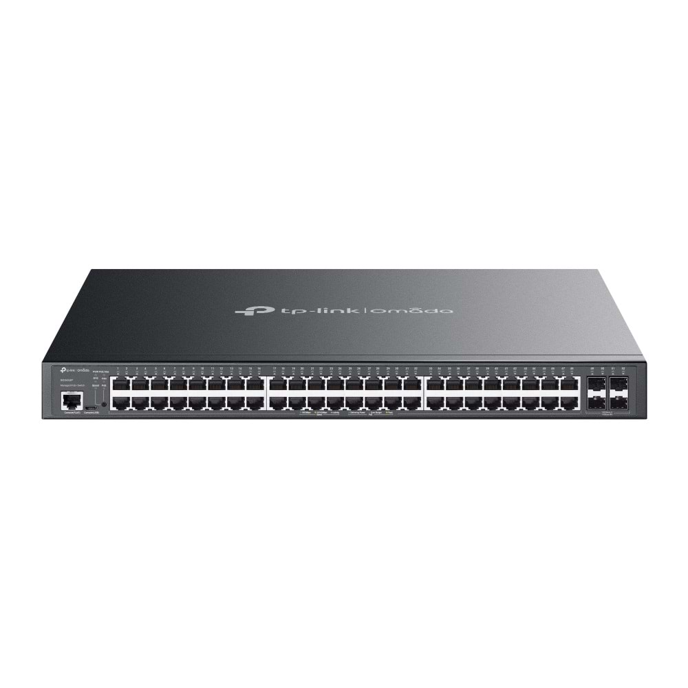 TP-Link Omada SG3452P 48 Port 10/100/1000 Mbps Gigabit Yönetilebilir Switch