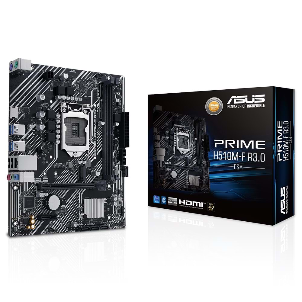 Asus Prime H510M-F R3.0-CSM DDR4 Intel H470 Soket 1200 mATX Anakart