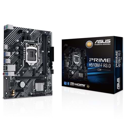 Asus Prime H510M-F R3.0-CSM DDR4 Intel H470 Soket 1200 mATX Anakart