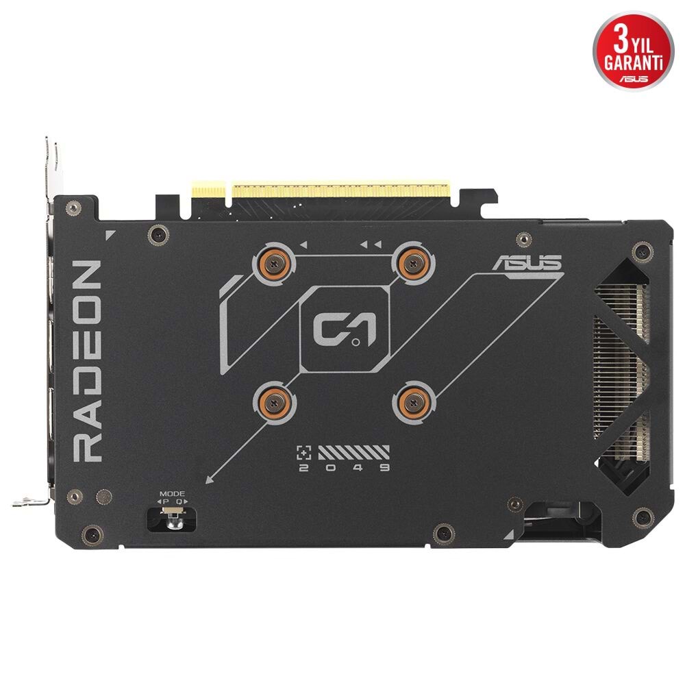 Asus DUAL-RX9060XT-8G 8GB GDDR6 128Bit DP/HDMI PCI 5.0 Ekran Kartı