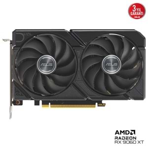 Asus DUAL-RX9060XT-8G 8GB GDDR6 128Bit DP/HDMI PCI 5.0 Ekran Kartı