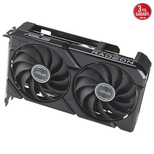 Asus DUAL-RX9060XT-8G 8GB GDDR6 128Bit DP/HDMI PCI 5.0 Ekran Kartı