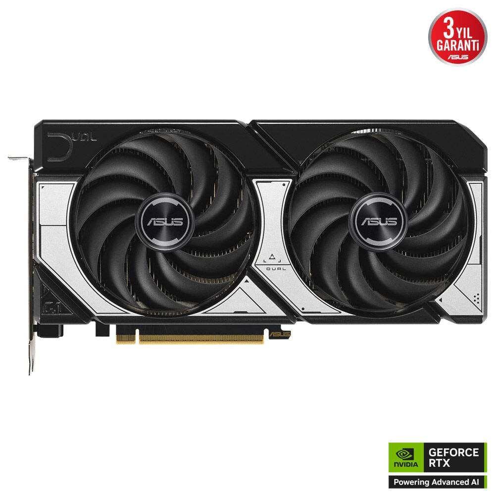 Asus DUAL-RTX5070-O12G 12GB 192Bit GDDR7 DP/HDMI PCI 5.0 Ekran Kartı