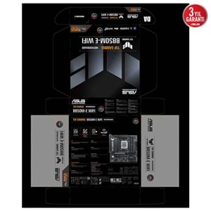 Asus TUF GAMING B850M-E Wi-Fi 6E DDR5 HDMI-DP TYPE-C PCIE 5.0 AM5 Matx