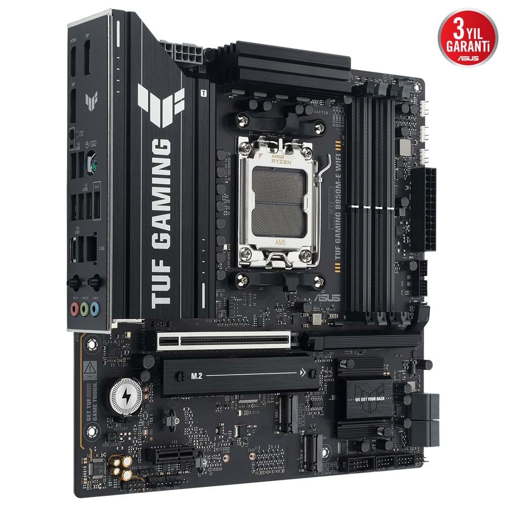 Asus TUF GAMING B850M-E Wi-Fi 6E DDR5 HDMI-DP TYPE-C PCIE 5.0 AM5 Matx