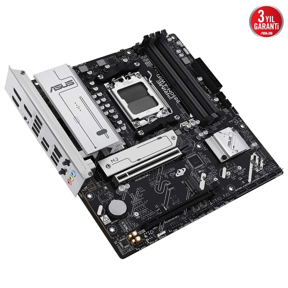 Asus PRIME B850M-A Wi-Fi 6E DDR5 Hdmı-dp Typec Pcıe 5.0 Am5 Matx