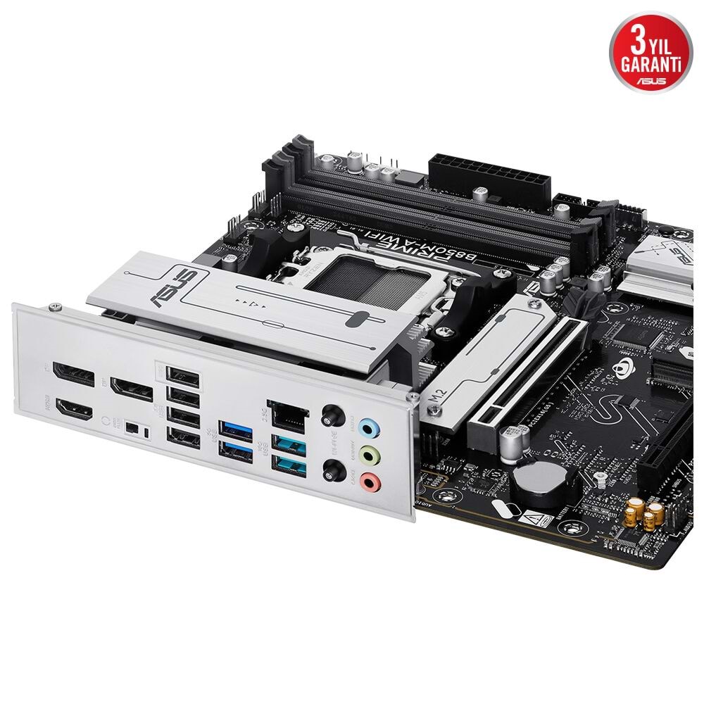 Asus PRIME B850M-A Wi-Fi 6E DDR5 Hdmı-dp Typec Pcıe 5.0 Am5 Matx