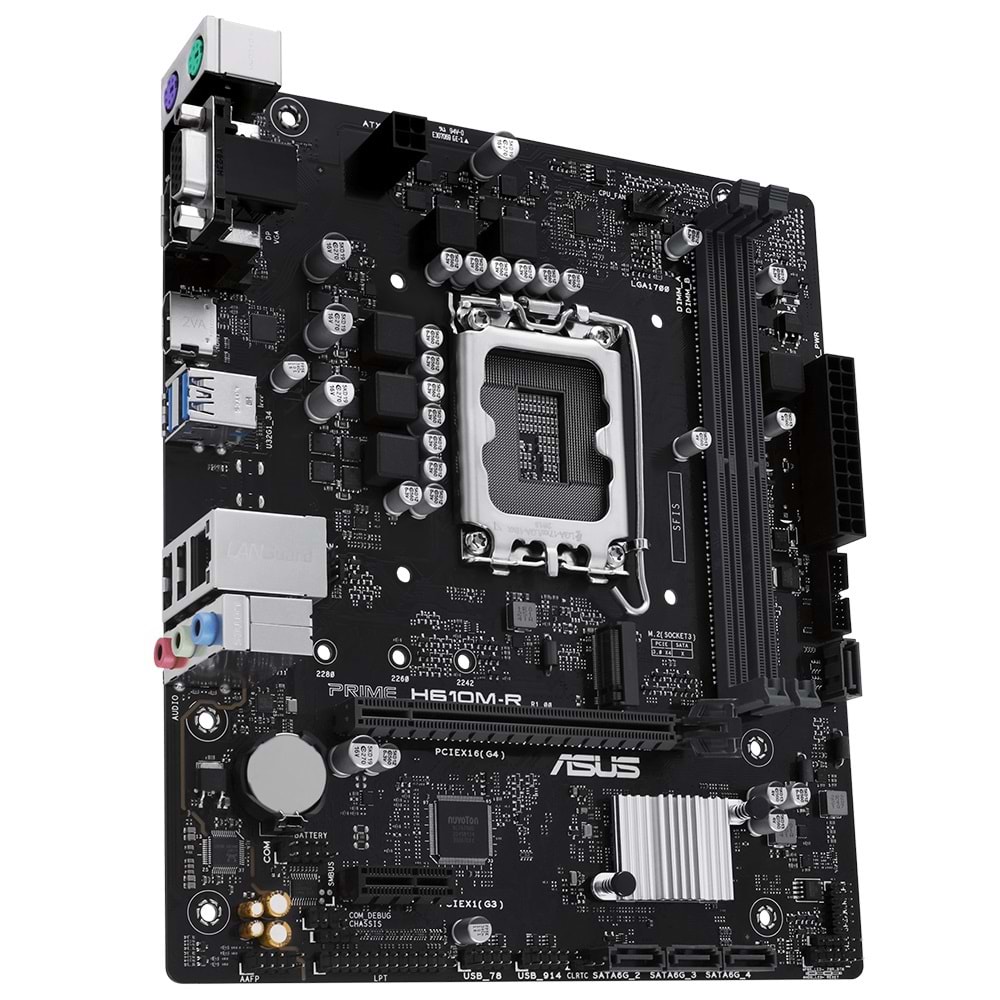 Asus PRIME H610M-R-SI 5600 MHz DDR5 LGA1700 Matx Anakart