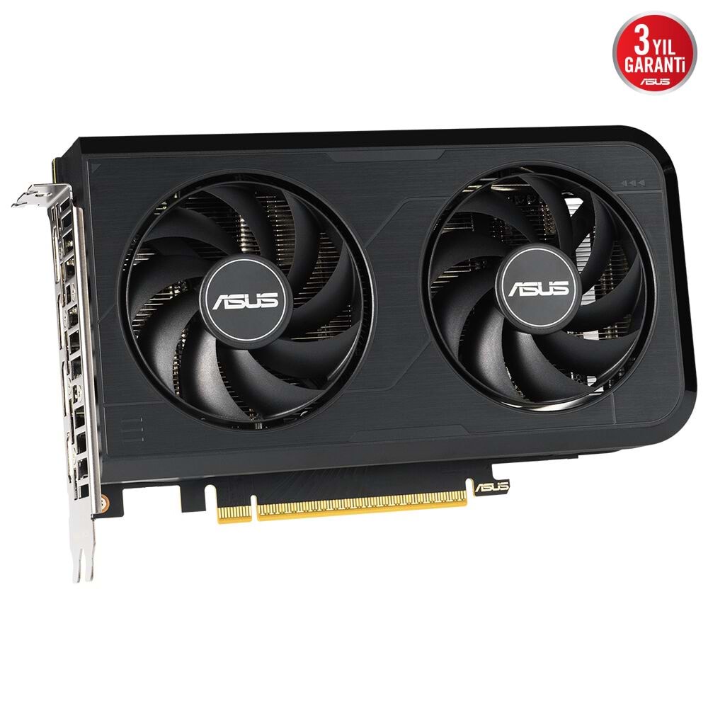 Asus DUAL-RTX5050-O8G 8GB 128Bit GDDR6 DP/HDMI PCI 5.0 Ekran Kartı