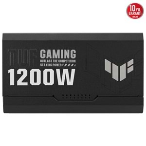 Asus TUF GAMING TUF-GAMING-1200G 1200 W 80 Plus Gold PCIe 5.0 ATX 3.0 Modüler Güç Kaynağı