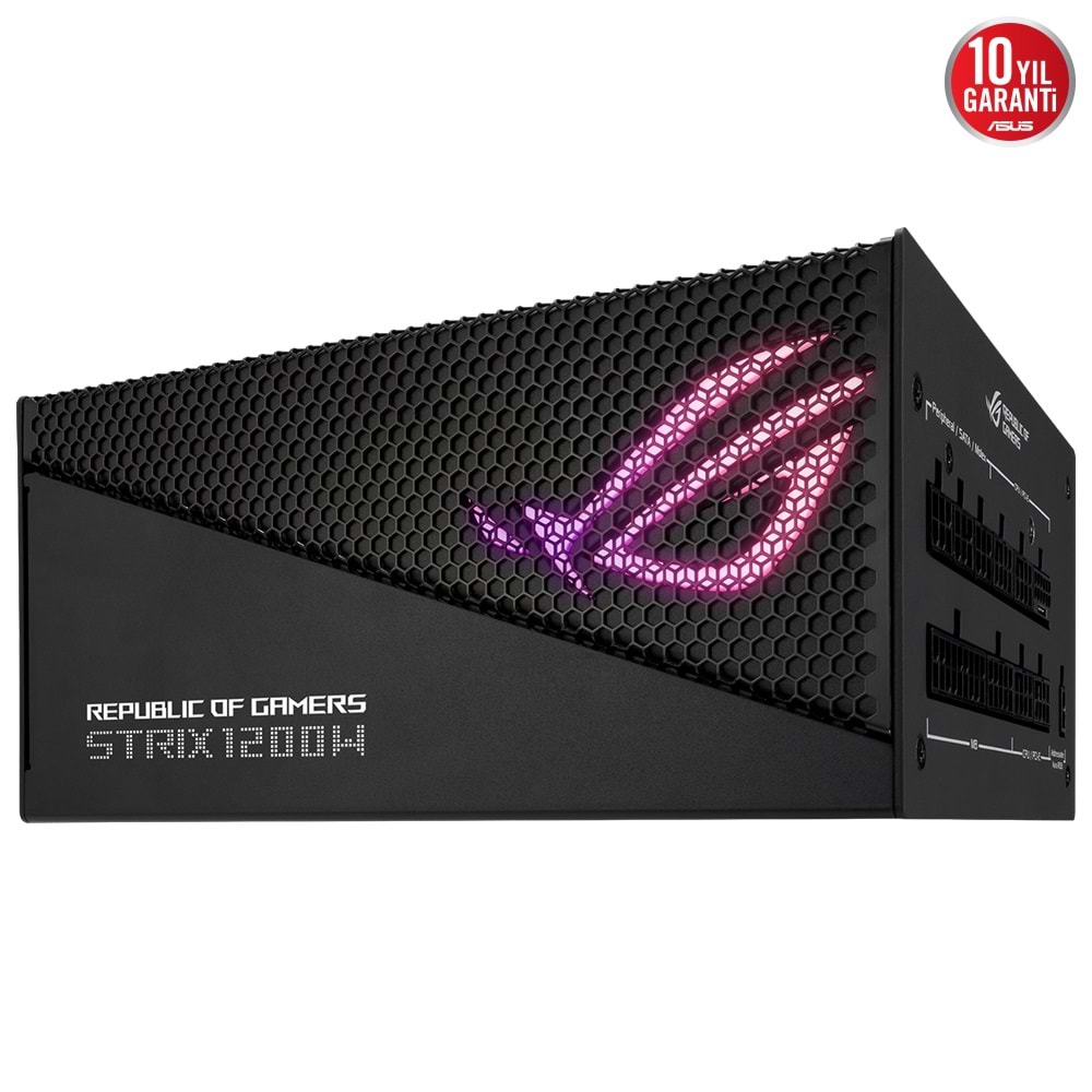 Asus ROG Strix 1200G Aura 80+ Gold 1200W Modüler ATX 3.0 PCI-e 5.0 Güç Kaynağı