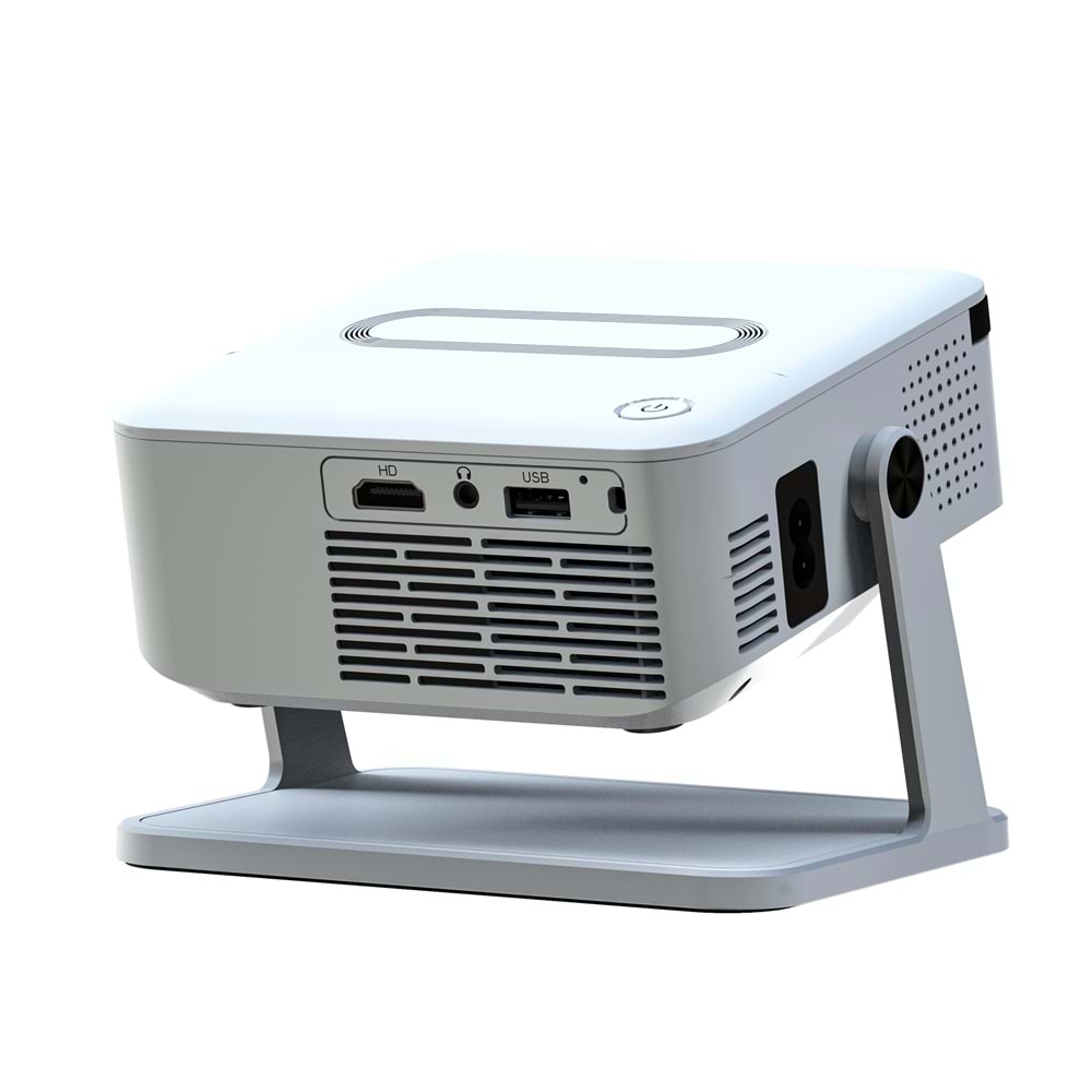 Xnano HA109 4K LED Projeksiyon, Android, Wi-Fi 6, Bluetooth, 120ANSI, Beyaz