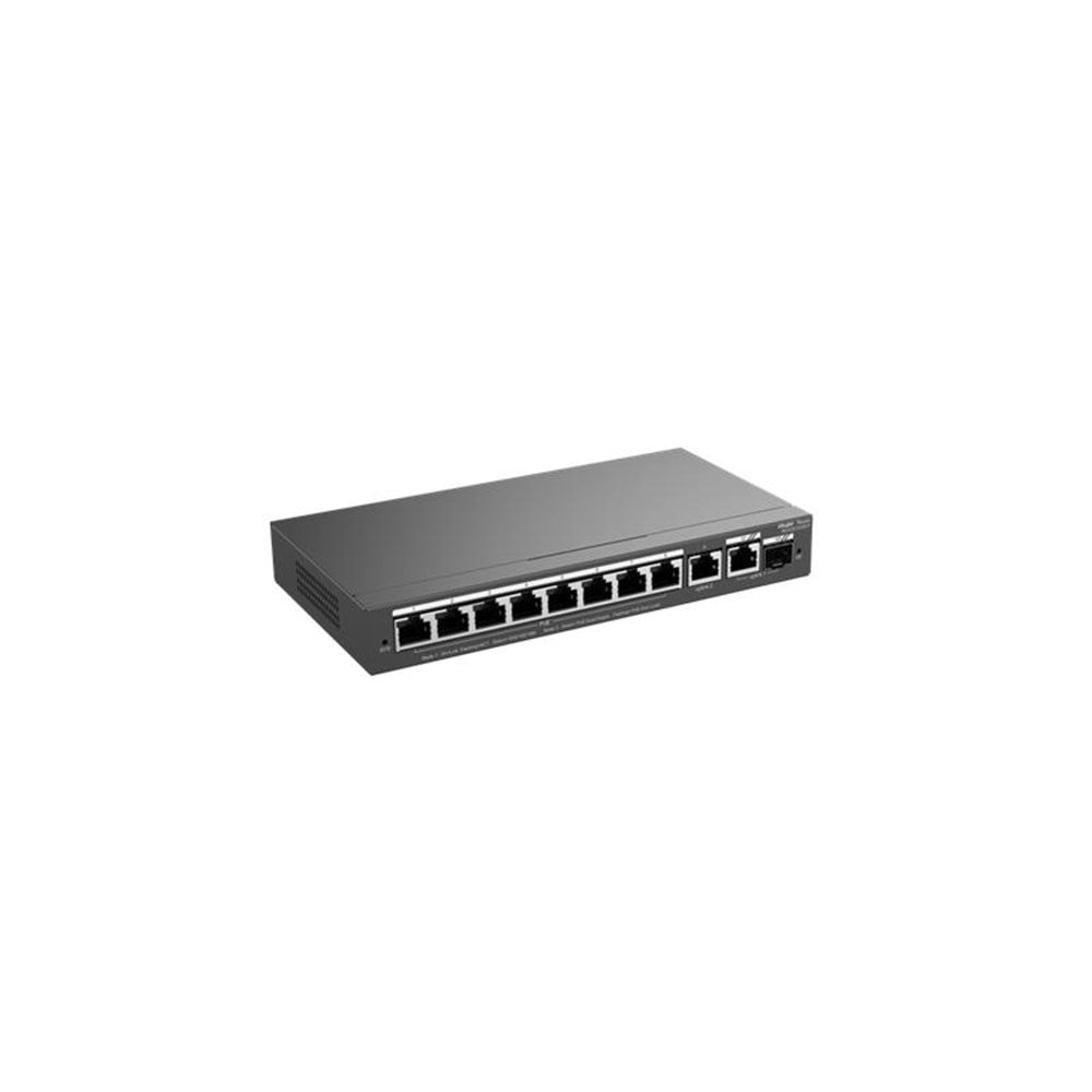 Ruijie Reyee RG-ES210GS-P 8-Port Gigabit +1XRJ45 2XGB SFP(120W) Uplink Cloud PoE