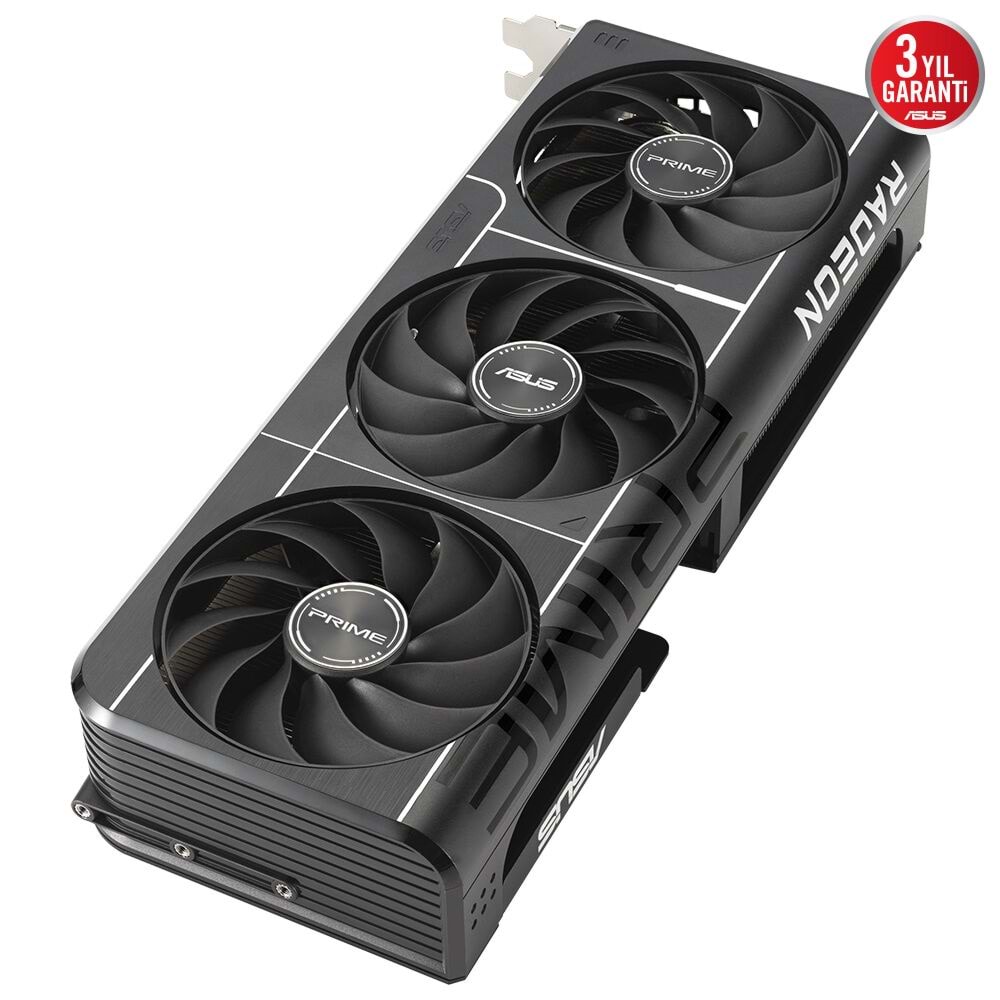 Asus PRIME-RX9060XT-O8G Radeon RX 9060 XT OC 8 GB GDDR6 128 Bit HDMI/DP Ekran Kartı