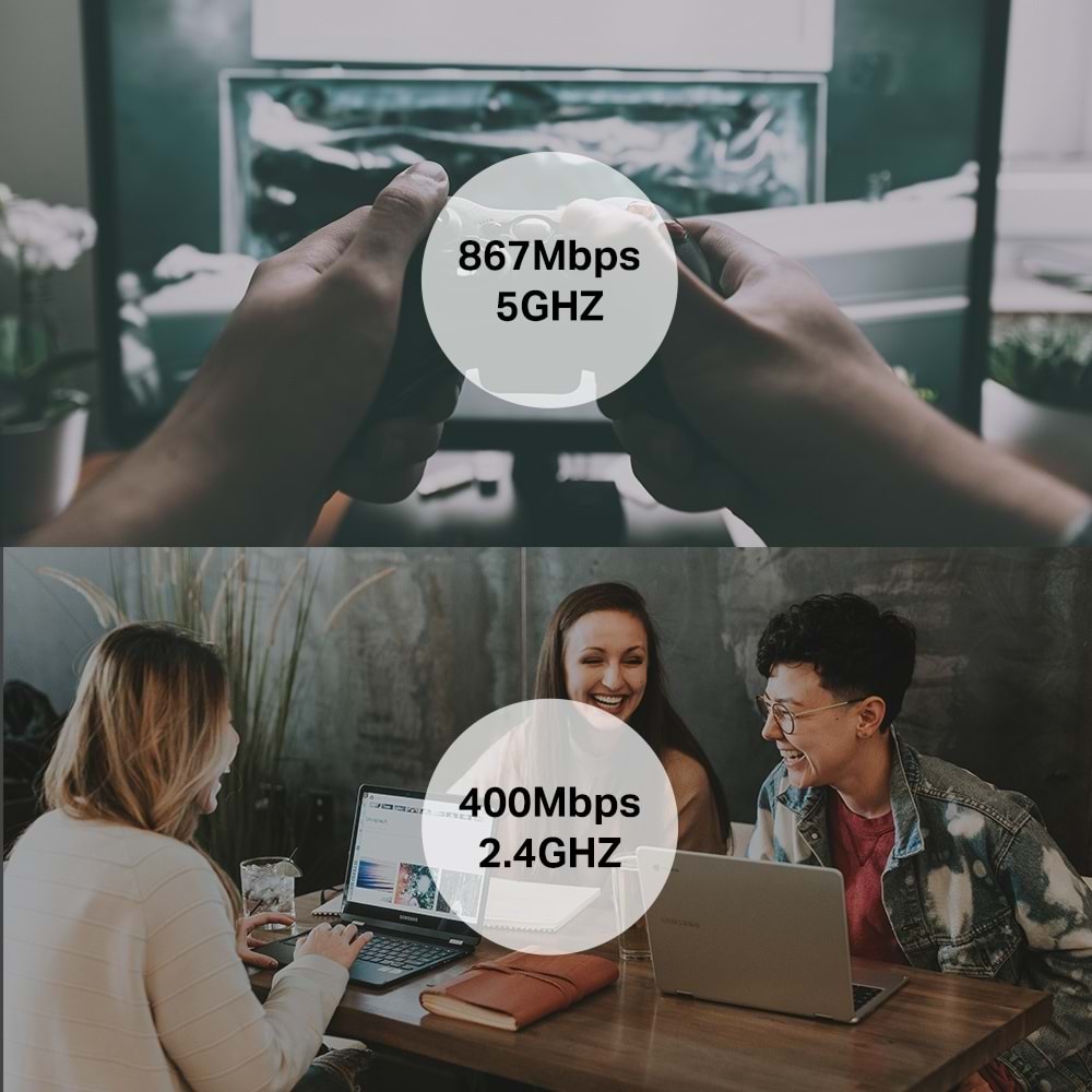 TP-Link Archer T3U AC1300 1300Mbps Usb Wireless Adaptör