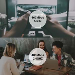 TP-Link Archer T3U AC1300 1300Mbps Usb Wireless Adaptör