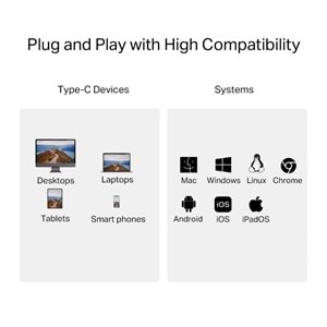 Tp-Link UA440C Usb 3.0 Type-c - Sd Ve Microsd 4.0 Kart Okuyucu