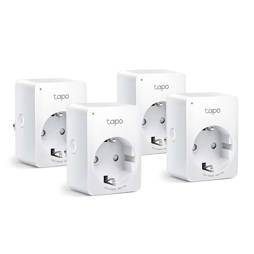 Tp-Link Tapo P110 (4-pack) Mini Wi-Fi Akıllı Priz