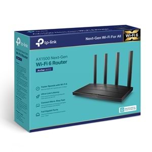 Tp-Link Archer AX12 AX1500 Dual-Band Wi-Fi 6 Router ( Yönlendirici )