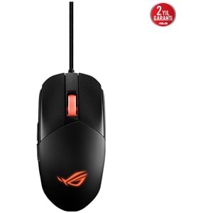Asus Rog Strix Impact III RGB Optik Kablolu Oyuncu Mouse Siyah