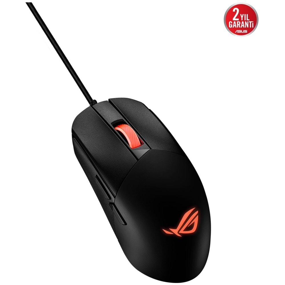 Asus Rog Strix Impact III RGB Optik Kablolu Oyuncu Mouse Siyah