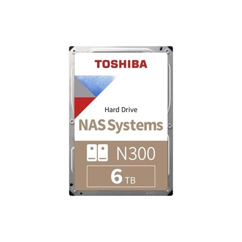 Toshiba N300 6TB 7200RPM 512MB SATA3 6Gbit/sn NAS Disk MN10ADA600S