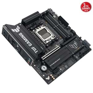 Asus TUF GAMING B850M-Plus II DDR5 8000 MHz OC M.2 HDMI/DP/USB-C PCIe 5.0 AM5 mATX Anakart