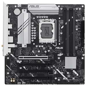 Asus B860M MAX GAMING AX Wi-Fi 6 Ddr5 Hdmı-dp Typec Pcıe 5.0 1851p Matx Anakart