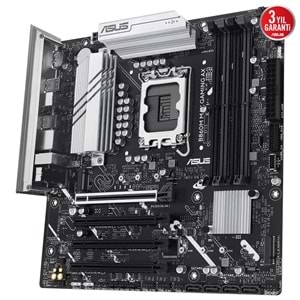 Asus B860M MAX GAMING AX Wi-Fi 6 Ddr5 Hdmı-dp Typec Pcıe 5.0 1851p Matx Anakart