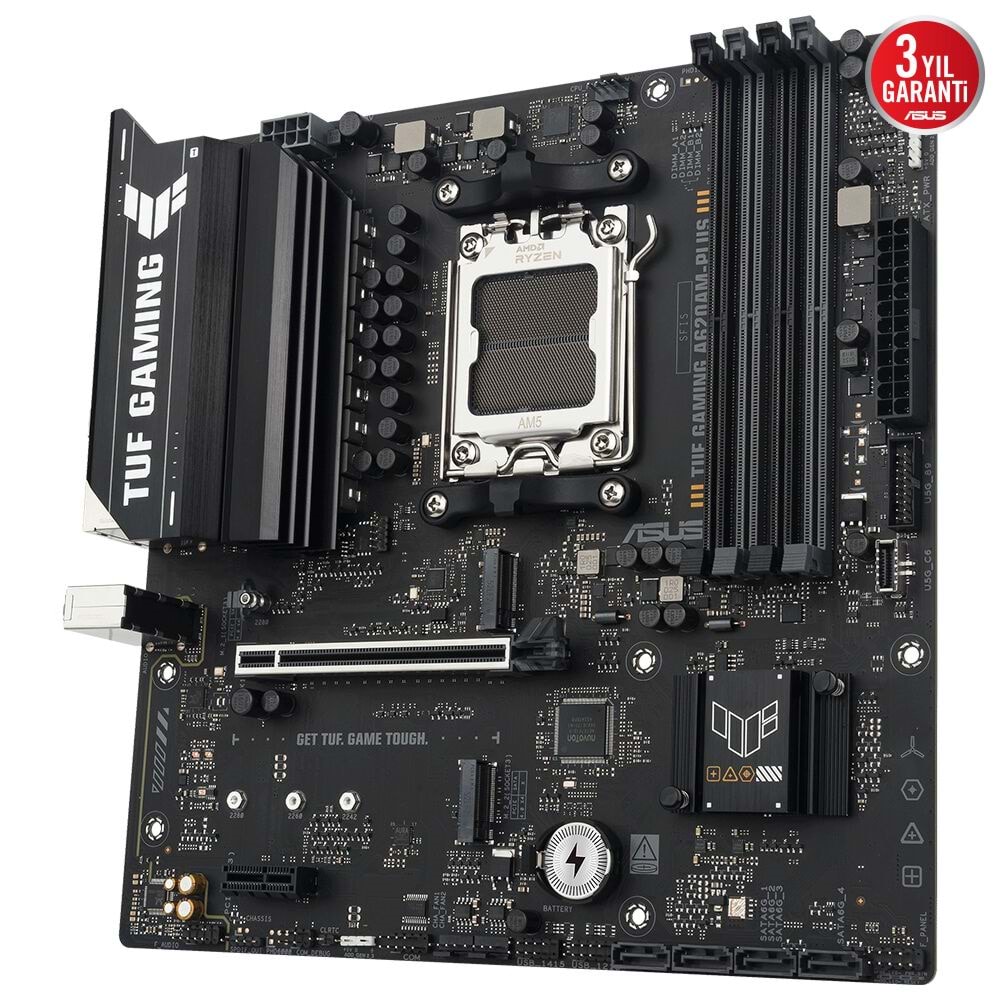Asus TUF GAMING A620AM-PLUS DDR5 HDMI-DP PCIE 4.0 A5 Matx Anakart