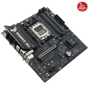 Asus TUF GAMING A620AM-PLUS WIFI DDR5 HDMI DP Pcıe 4.0 AM5 Matx Anakart