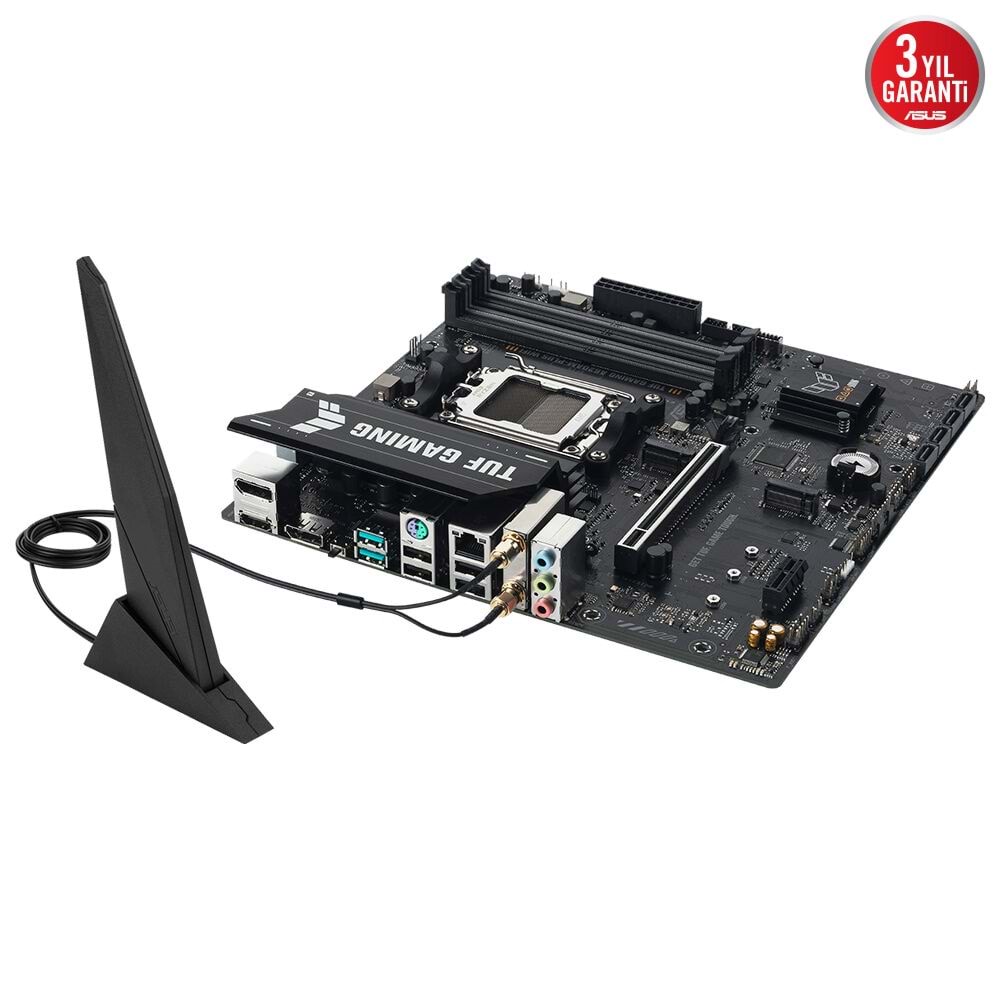 Asus TUF GAMING A620AM-PLUS WIFI DDR5 HDMI DP Pcıe 4.0 AM5 Matx Anakart