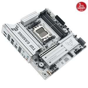 Asus TUF GAMING B850M-PLUS WI-FI 7 W DDR5 8000 MHz OC M.2 HDMI/DP/USB-C PCIe 5.0 AM5 mATX Anakart