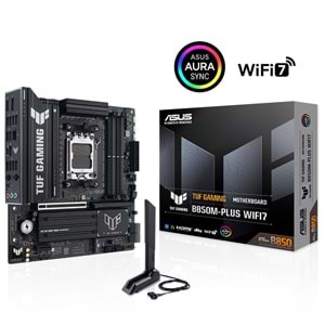 Asus TUF GAMING B850M-PLUS WI-FI 7 AMD B850 AM5 DDR5 8000 DP HDMI Anakart