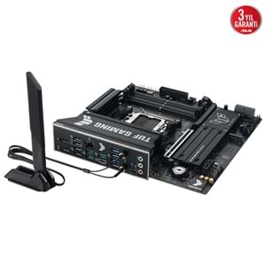 Asus TUF GAMING B850M-PLUS WI-FI 7 AMD B850 AM5 DDR5 8000 DP HDMI Anakart