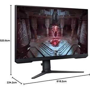 Samsung 27” Odyssey G5 1ms 165Hz HDR10 FreeSync QHD VA Gaming (Oyuncu) Monitör LS27CG510EUXUF