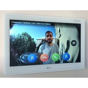 Hikvision DS-KH9510-WTE1(B) 10.1 IP İnterkom İç Ünite Wi-Fi Android Dokunmatik
